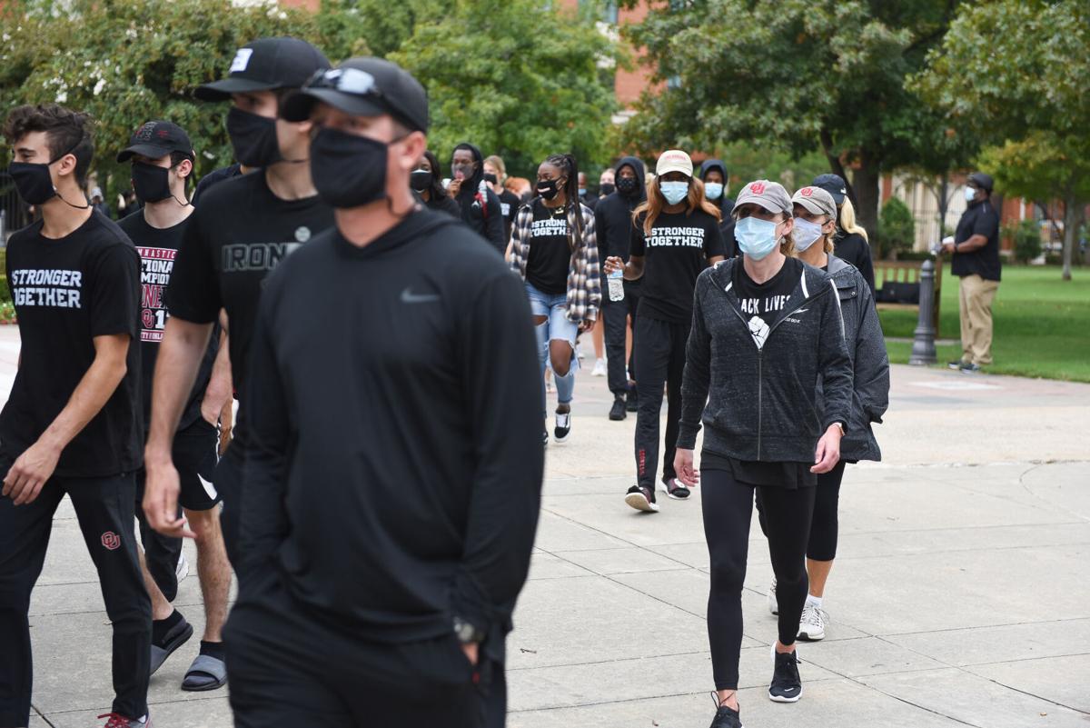 OU Student Athlete Unity Walk