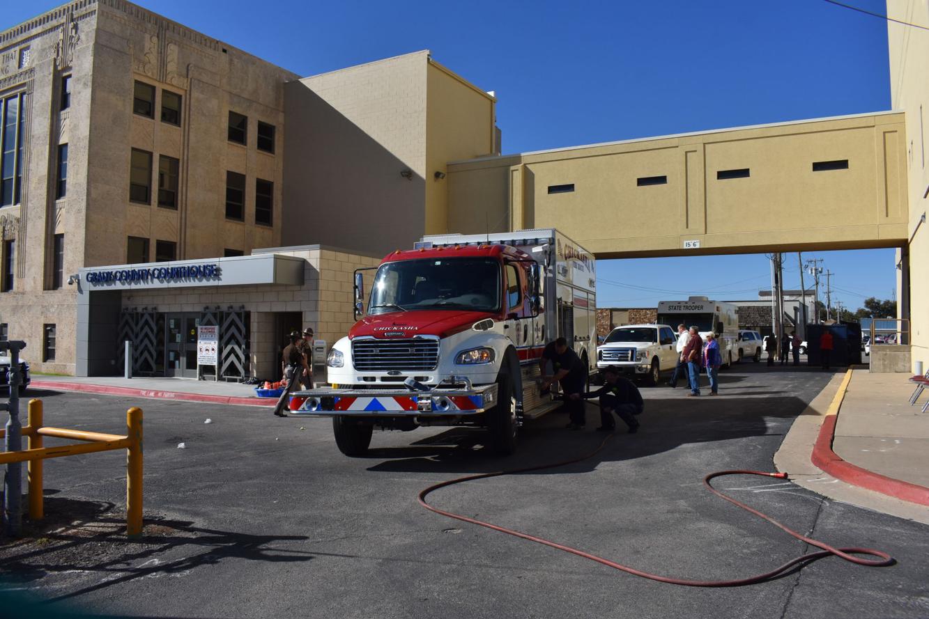 Grady County Courthouse evacuated due to white powder scare | Community ...