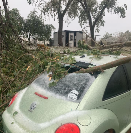 Ice damage