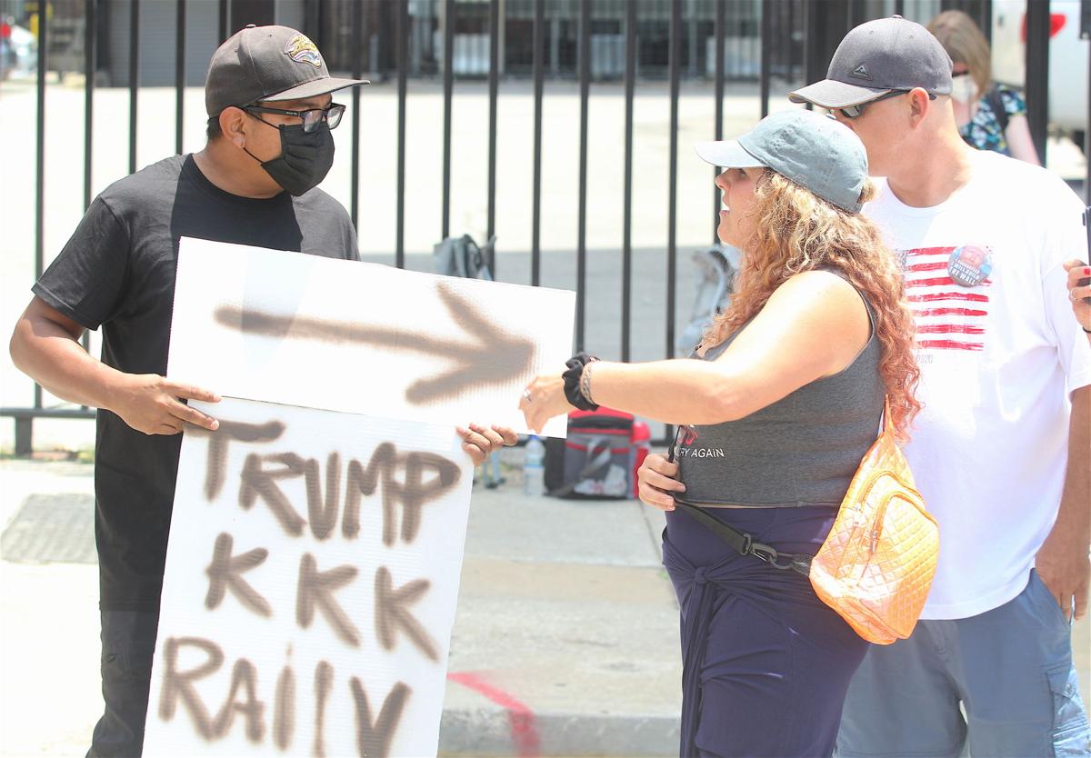 Trump Rally "KKK Rally"