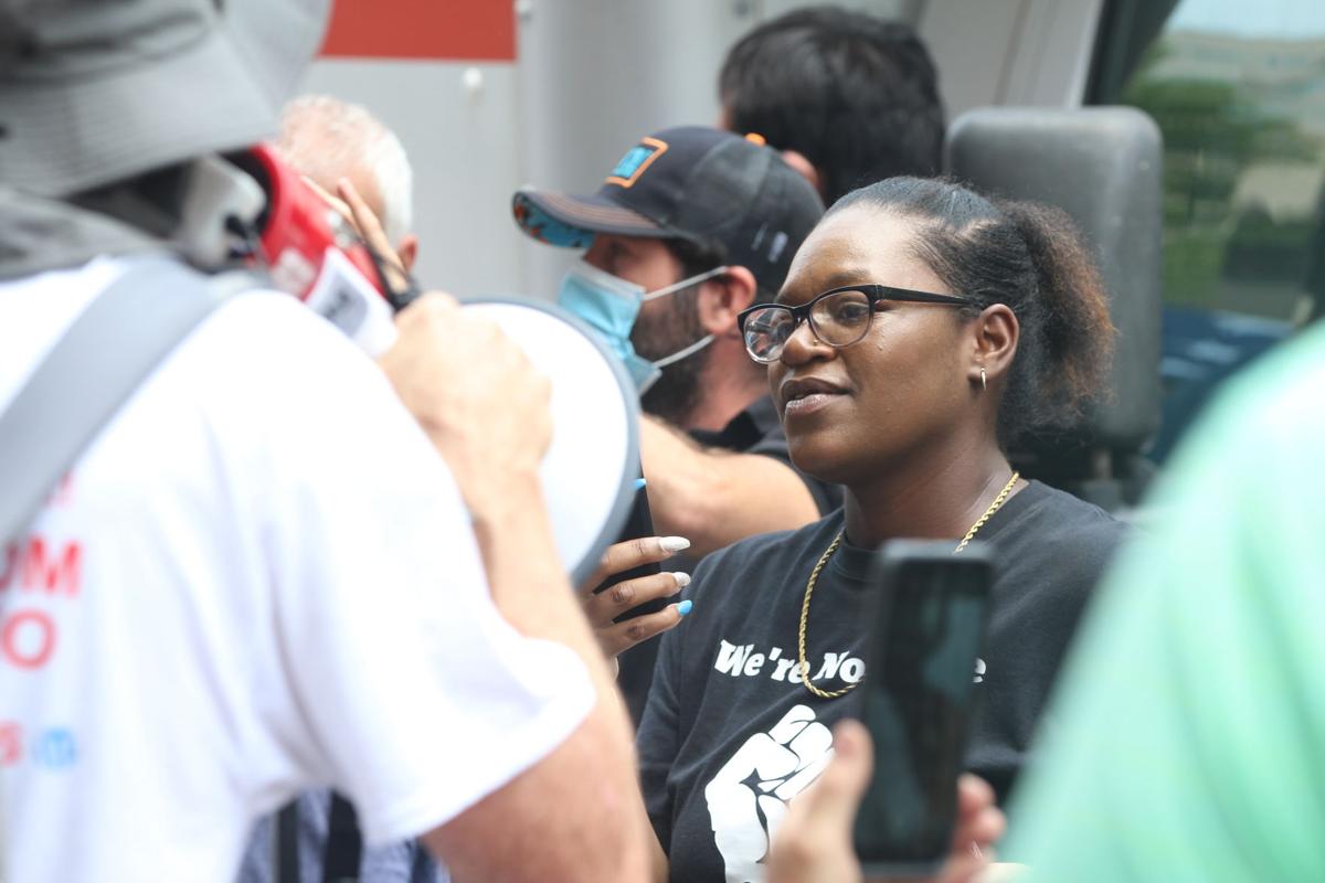 Trump Rally BLM vs Megaphone guy.JPG
