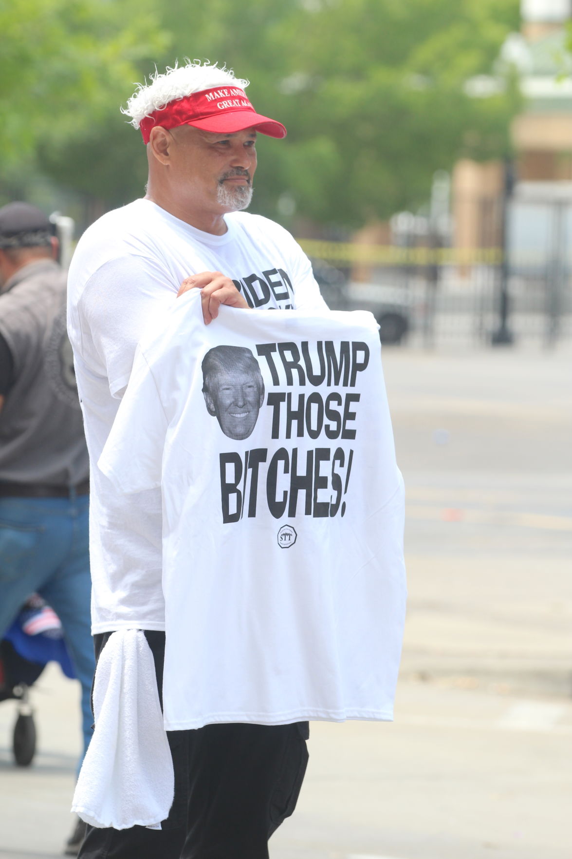 Trump Rally "Trump Those Bs"