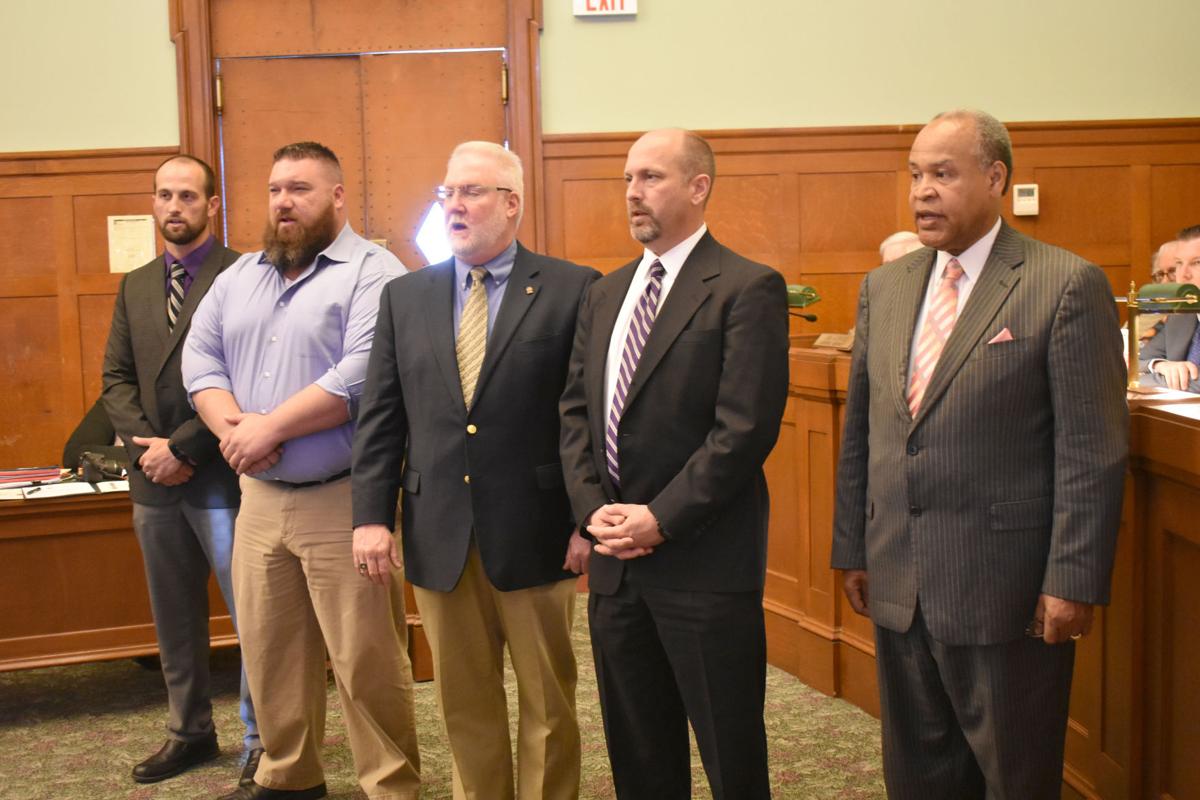 New Chickasha Mayor, City Council Members, Police Chief sworn in