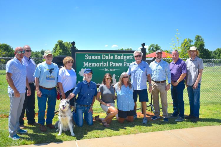 Ribbon cutting, grand opening held for Susan Dale Badgett Memorial Paws
