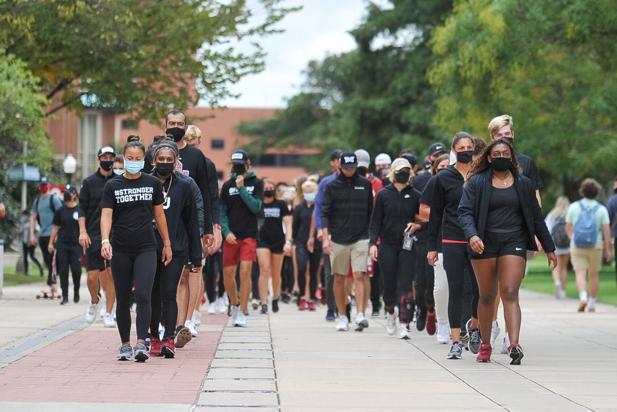 OU Student Athlete Unity Walk