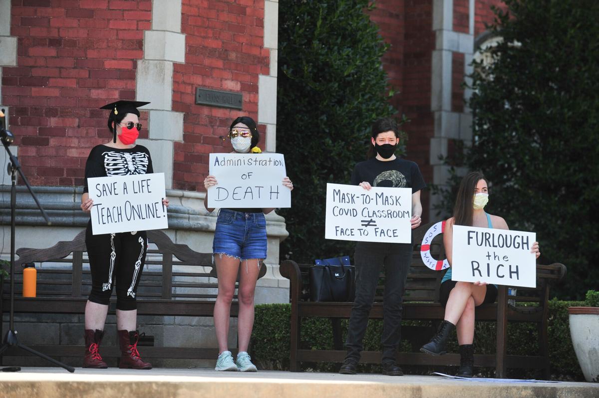 Ou Employee Protest
