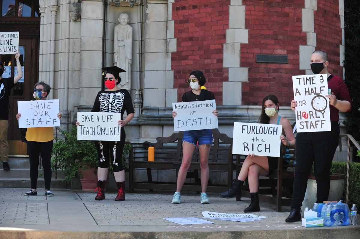 Ou Employee Protest