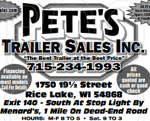 Pete’s Trailer Sales, Inc.