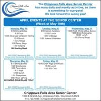 Chippewa Falls Area Senior Center - Ad from 2025-05-17