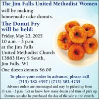 Jim Falls United Methodist Church - Ad from 2025-05-15