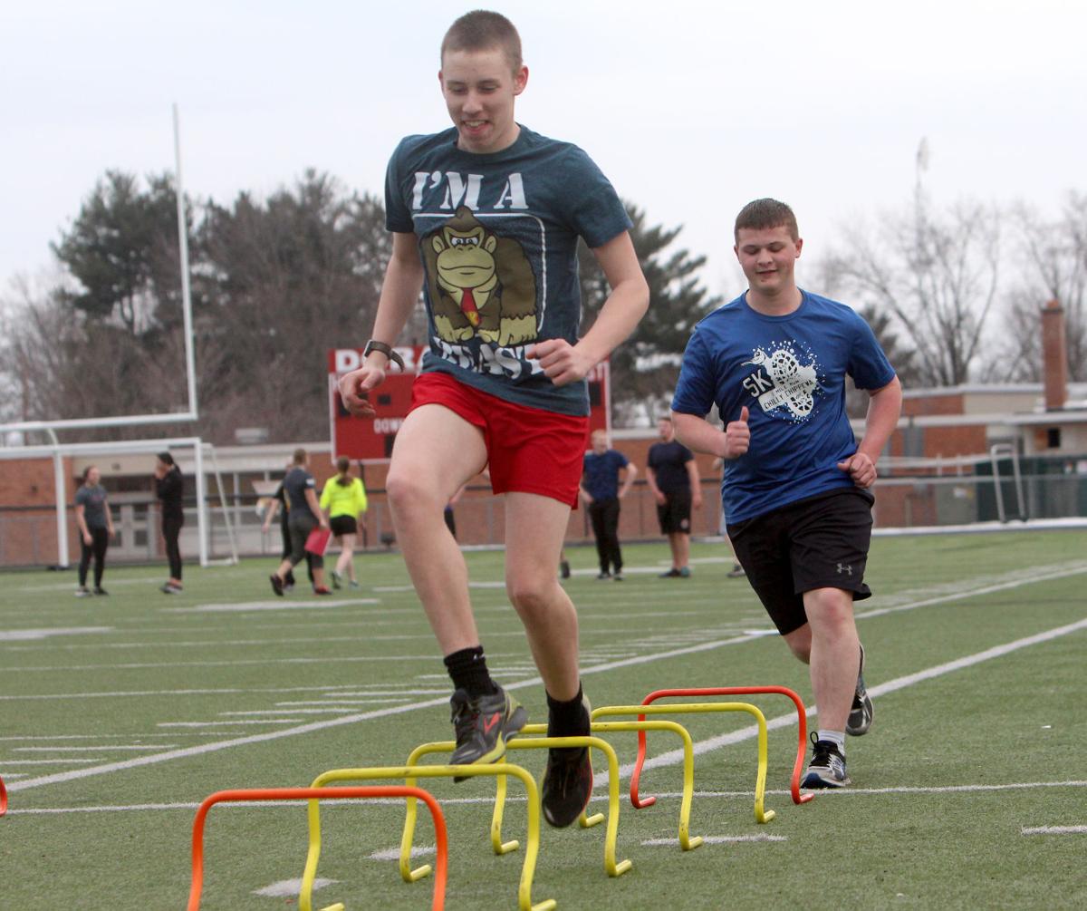 First day of track and field practice kicks off spring sports season