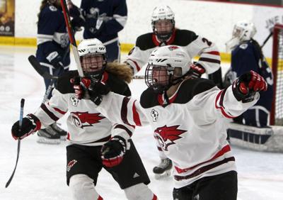 Hudson at Chippewa Falls/Menomonie girls hockey 1-17-23