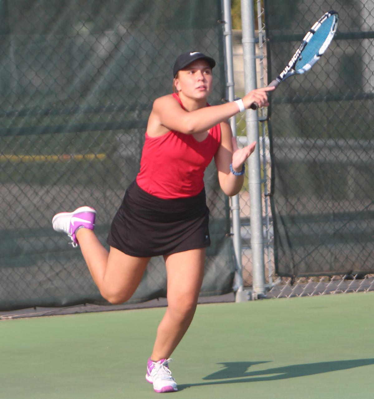River Falls at Chi-Hi girls tennis 9-12-17