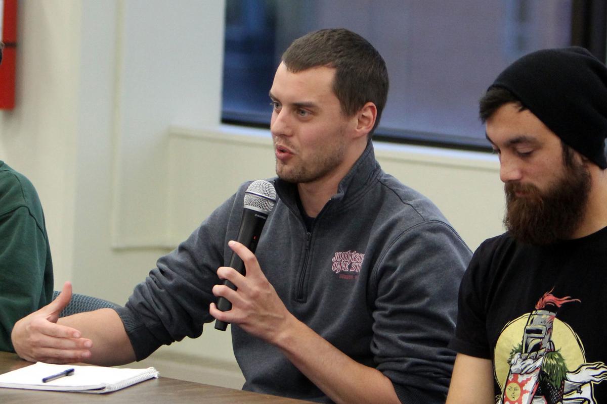 Veteran panel discussion at UW-Stout
