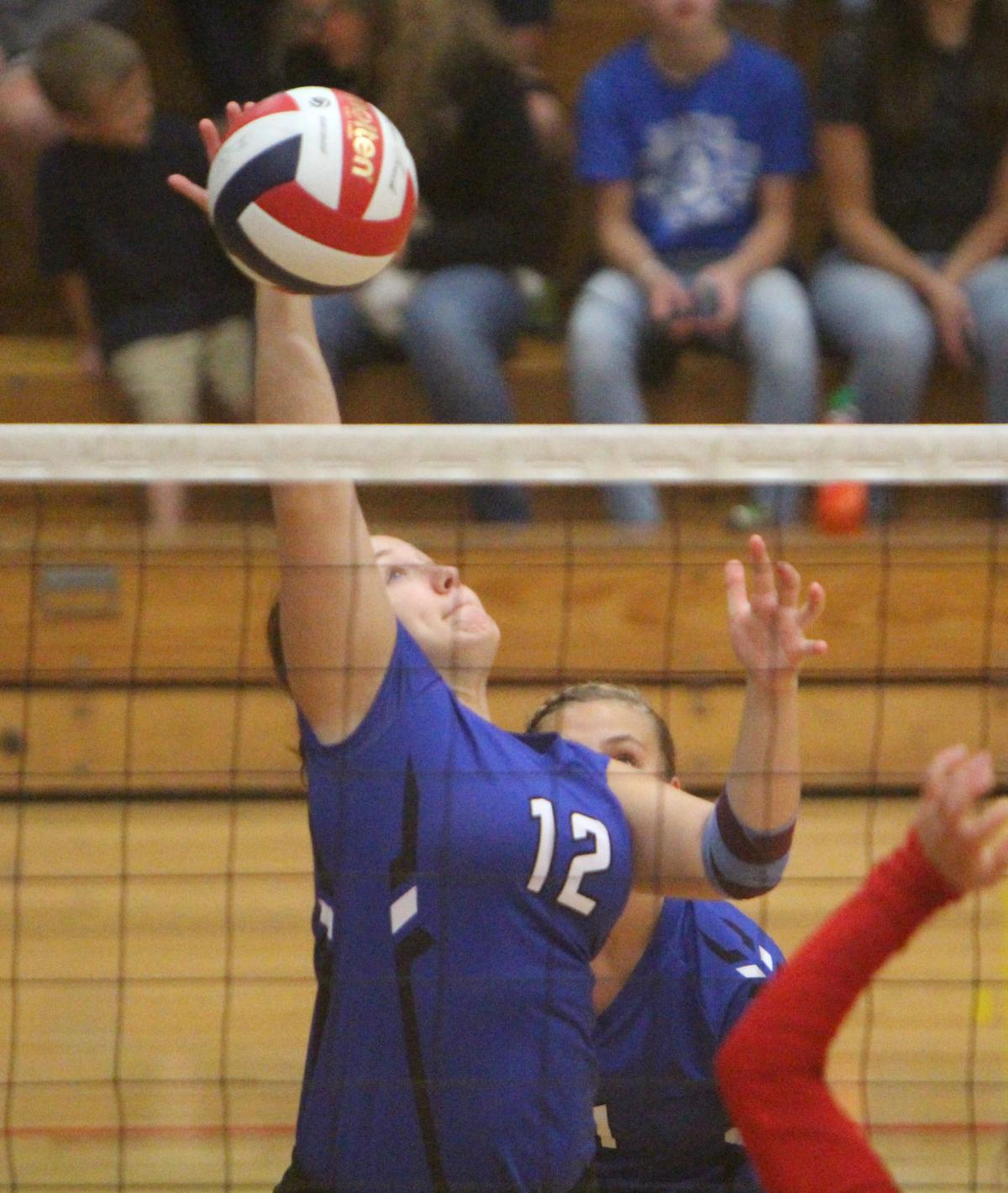 Debbie Roesler Memorial Invitational volleyball at McDonell 9-9-17