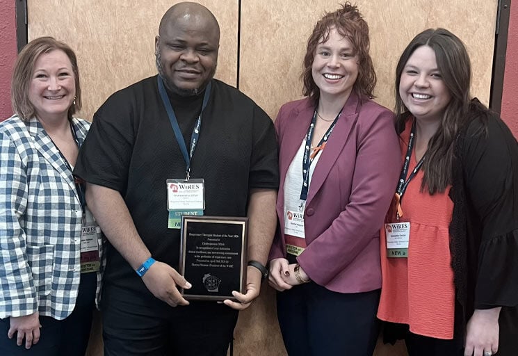 Recent CVTC grad named state RT student of the year