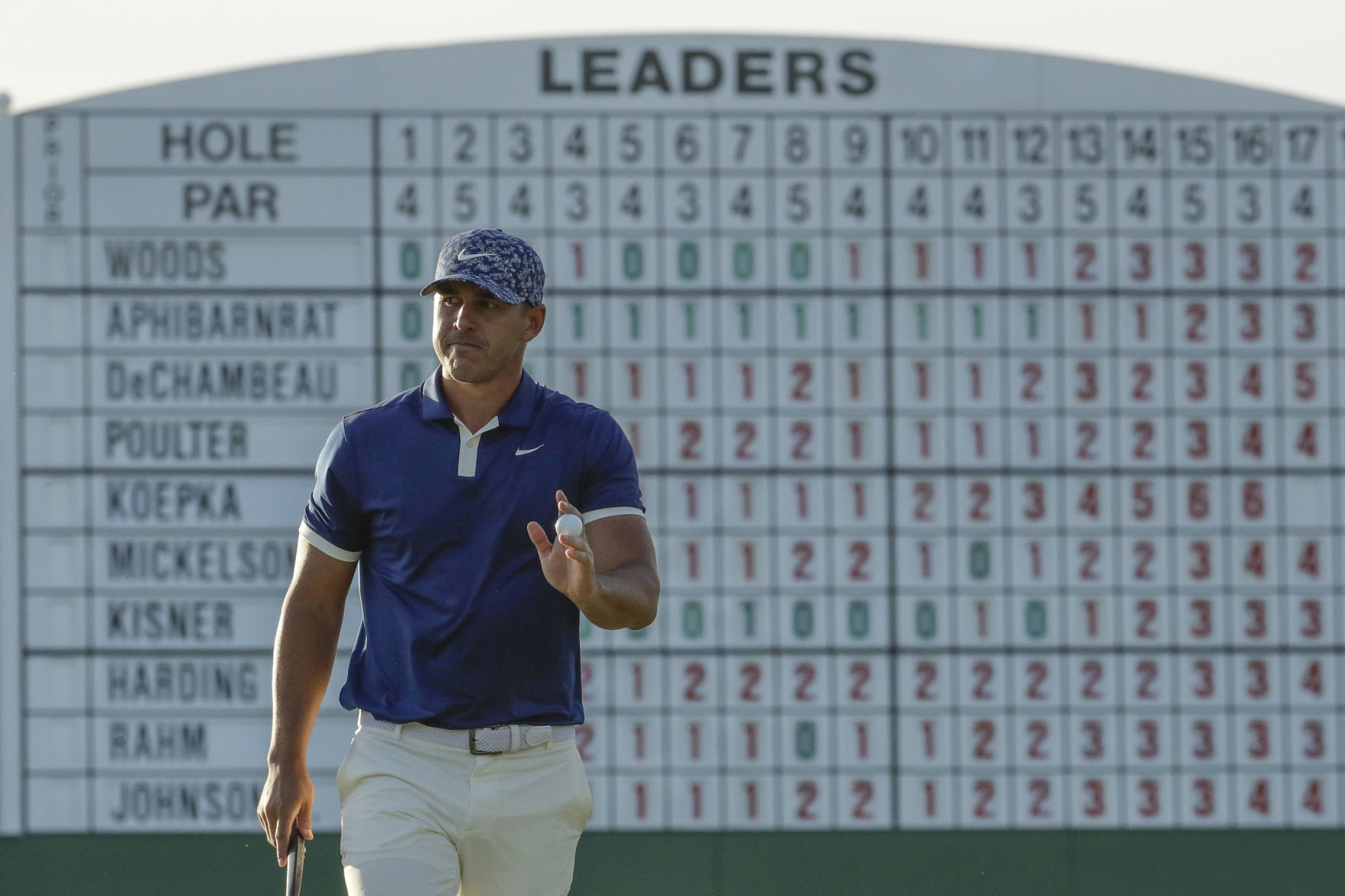 koepka masters hat