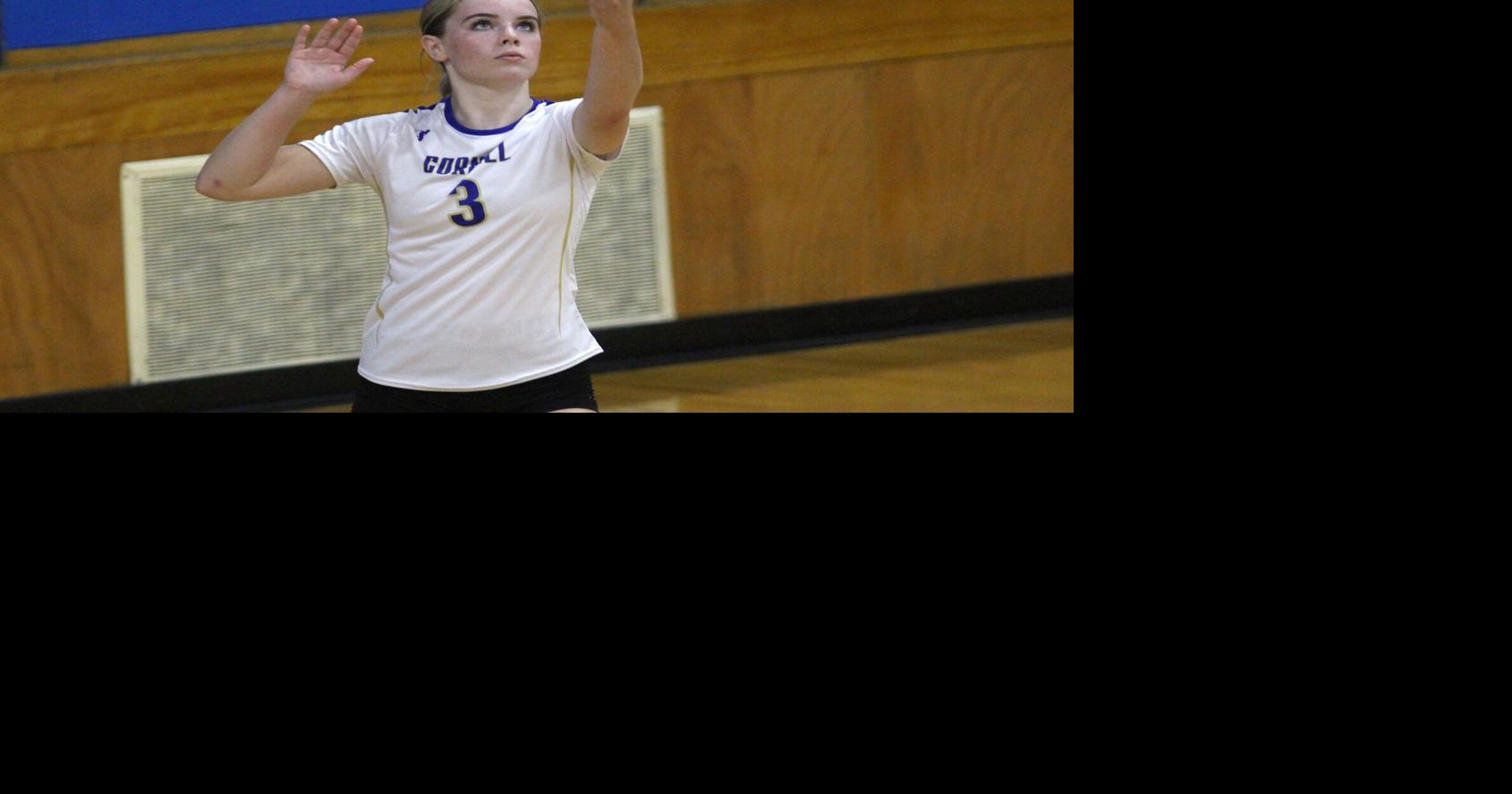 High School Volleyball Cornell three earn AllELC 1st team