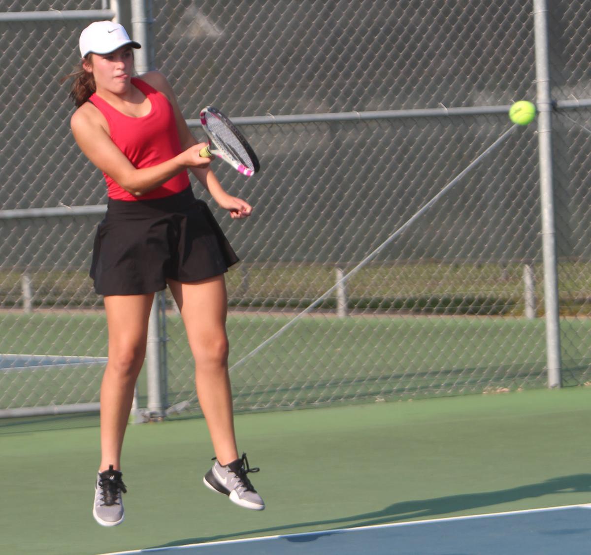 River Falls at Chi-Hi girls tennis 9-12-17