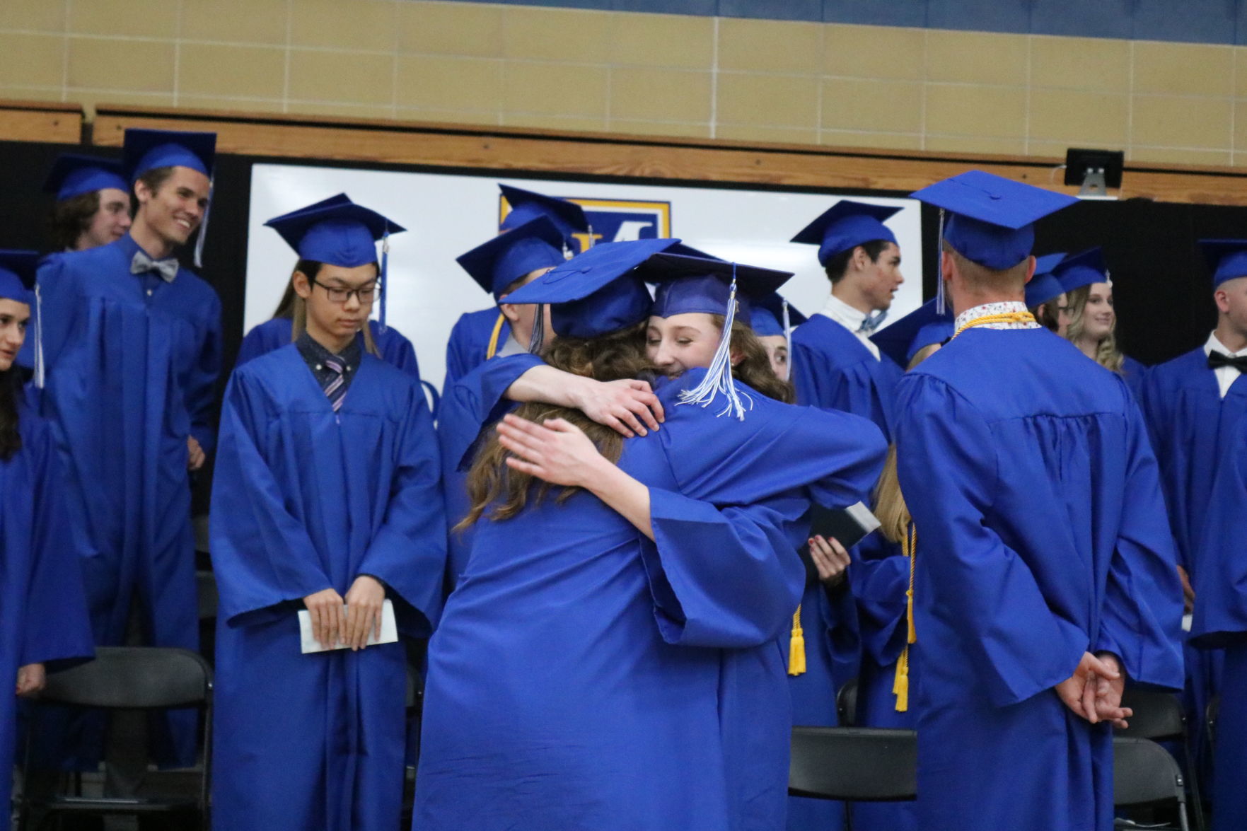 Graduation with a twist McDonell ceremony features unique inclusions