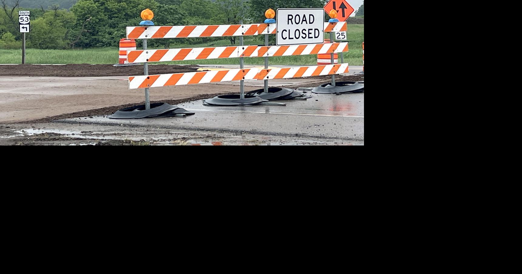 Chippewa County US 53 ramps closed for pavement replacement