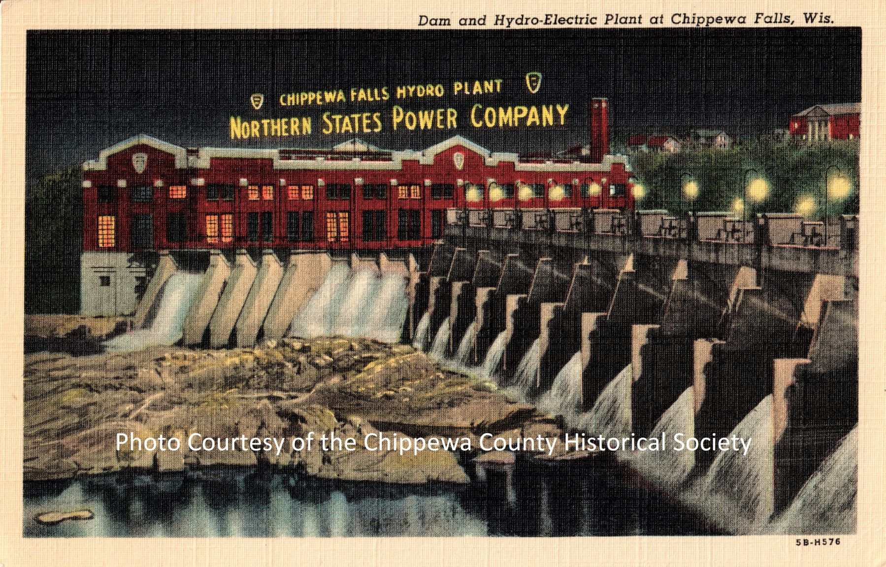 Time Capsule Northern States Power Company Chippewa Falls Dam and