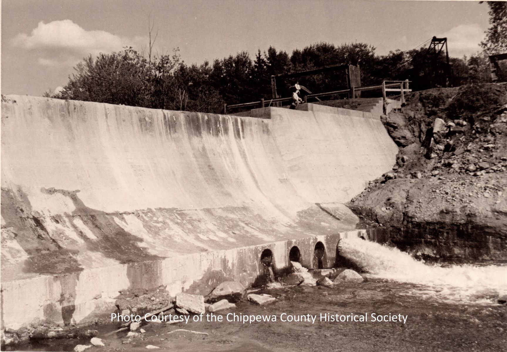 Time Capsule Glen Loch Dam