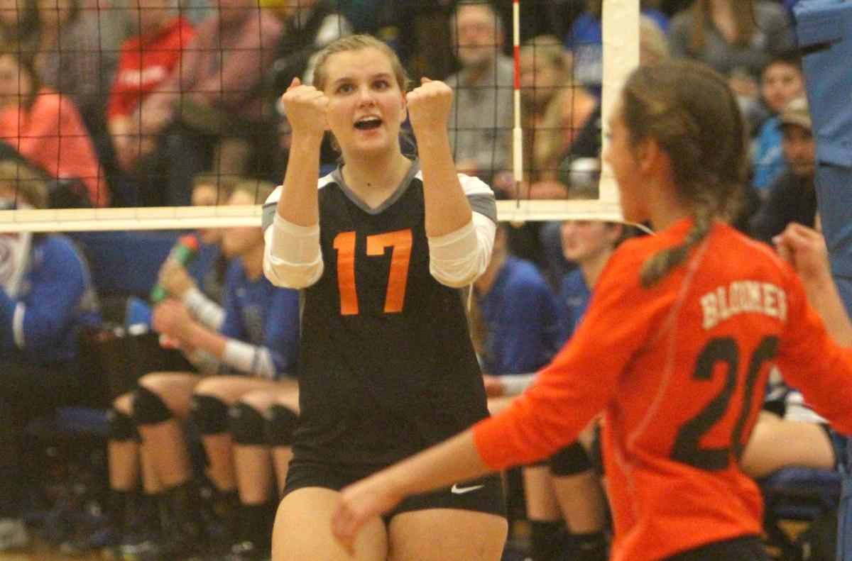 Bloomer volleyball sends seven to allconference team Highschool