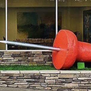 $50,000 red thumbtack stolen from North Carolina art gallery - Vimarsana News