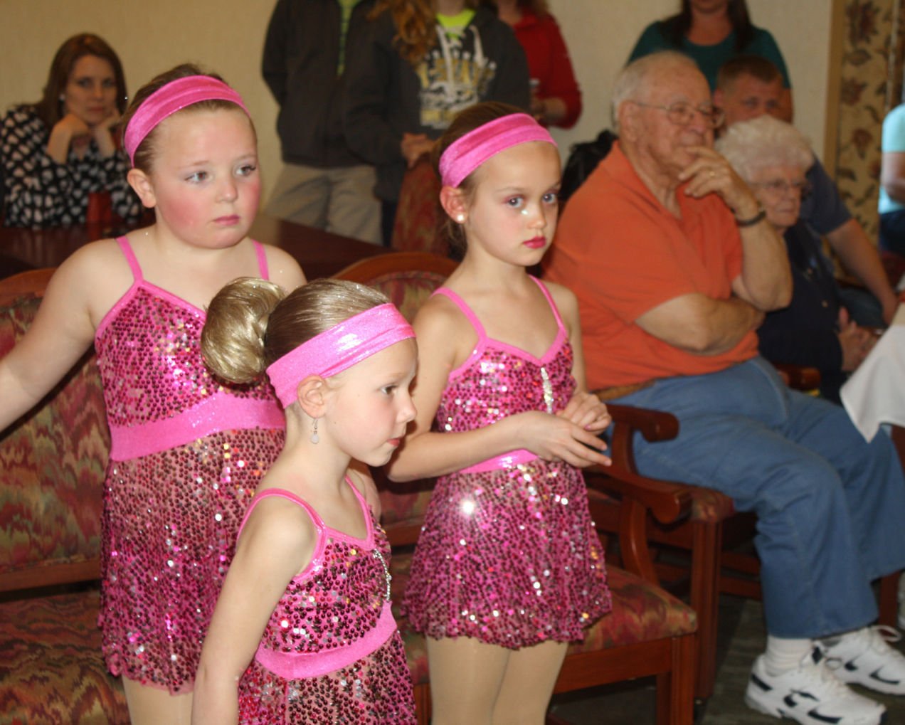 Dance students entertain home s residents