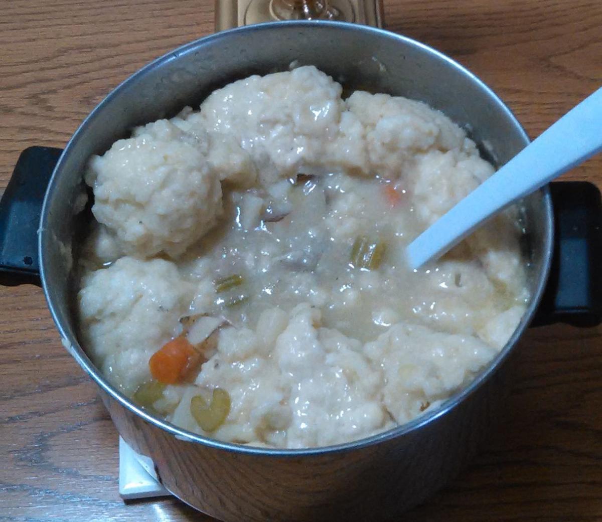 Someone's in the cook shack Knoephla soup is rich, hearty, guaranteed