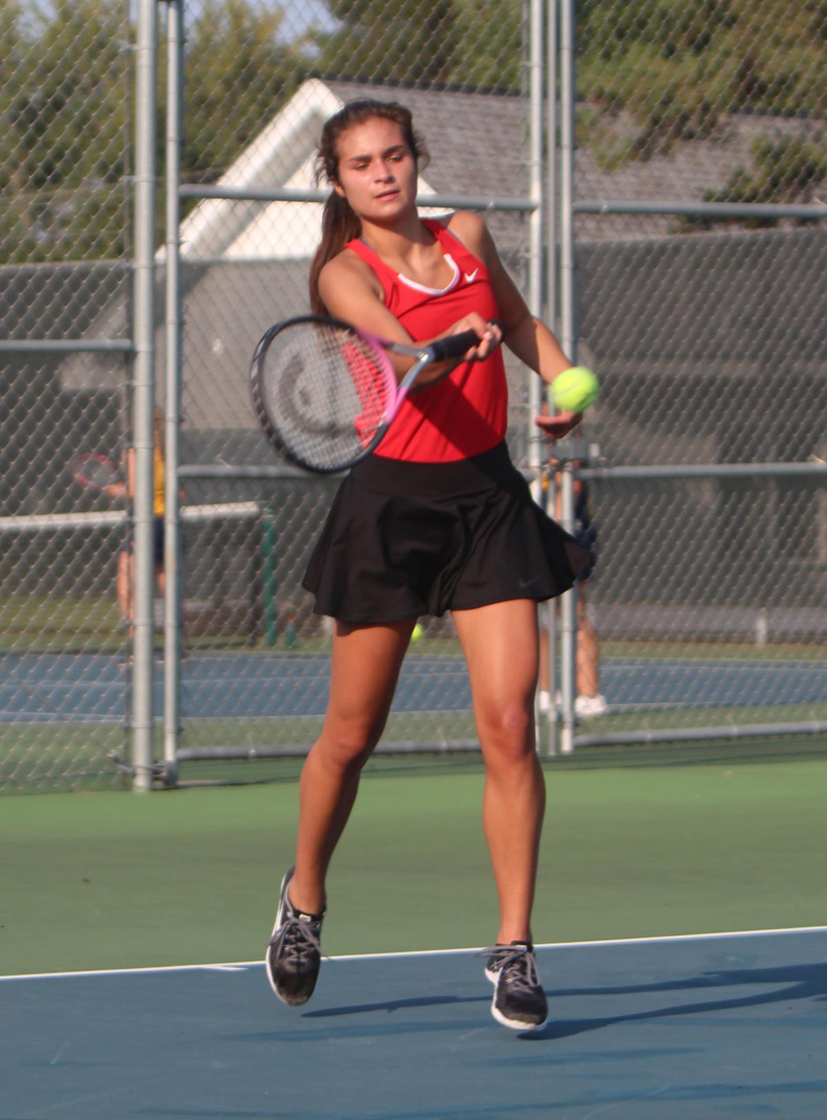 River Falls at Chi-Hi girls tennis 9-12-17