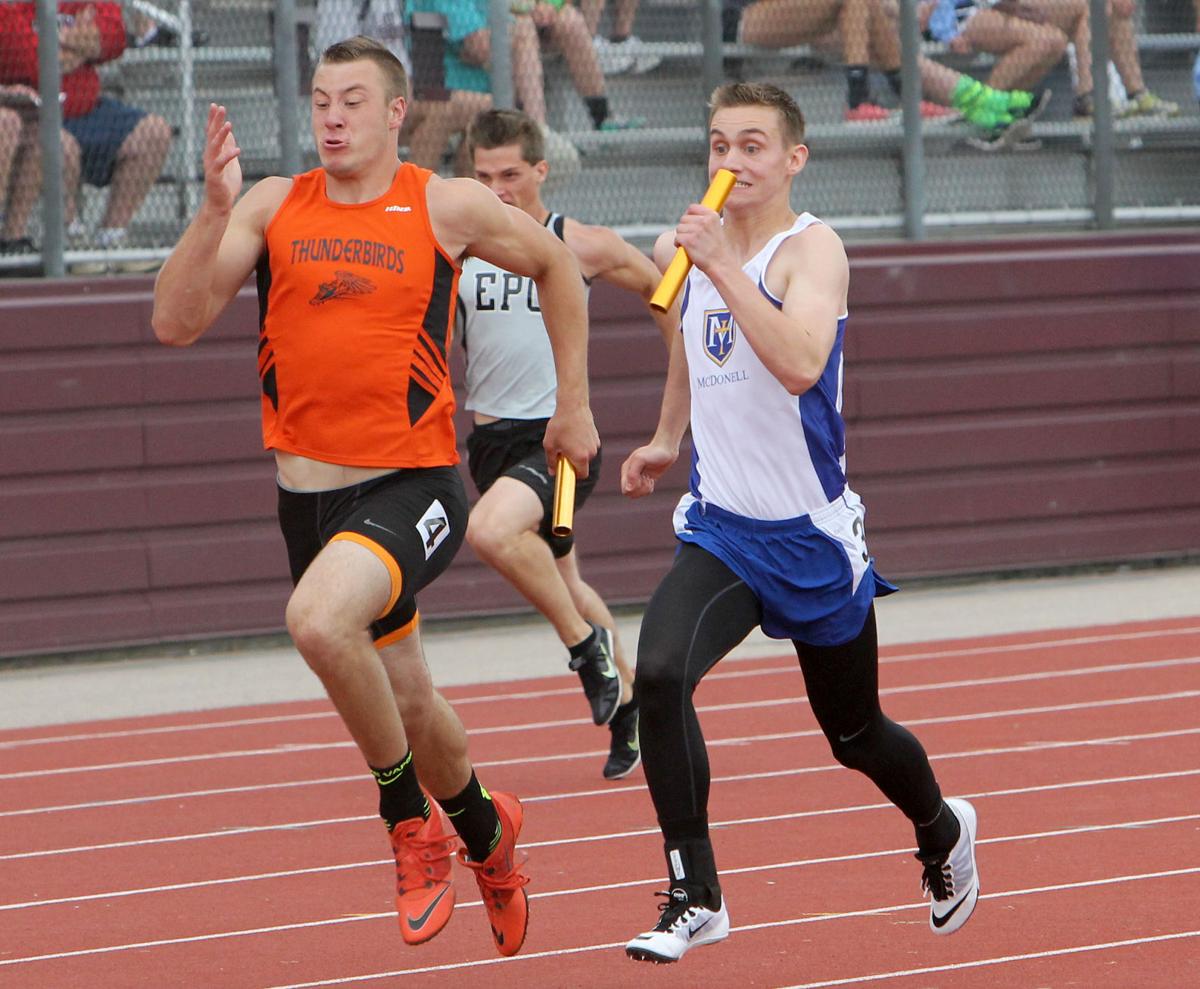 McDonell boys 400meter relay sets school record on way to finals