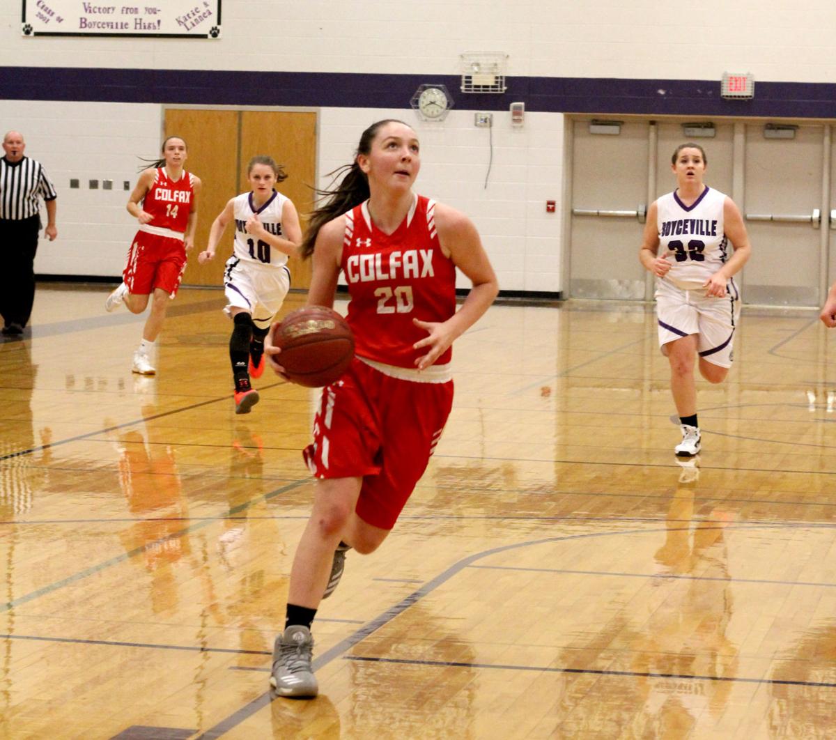 Prep girls basketball Colfax dominates over Boyceville in DSC opener
