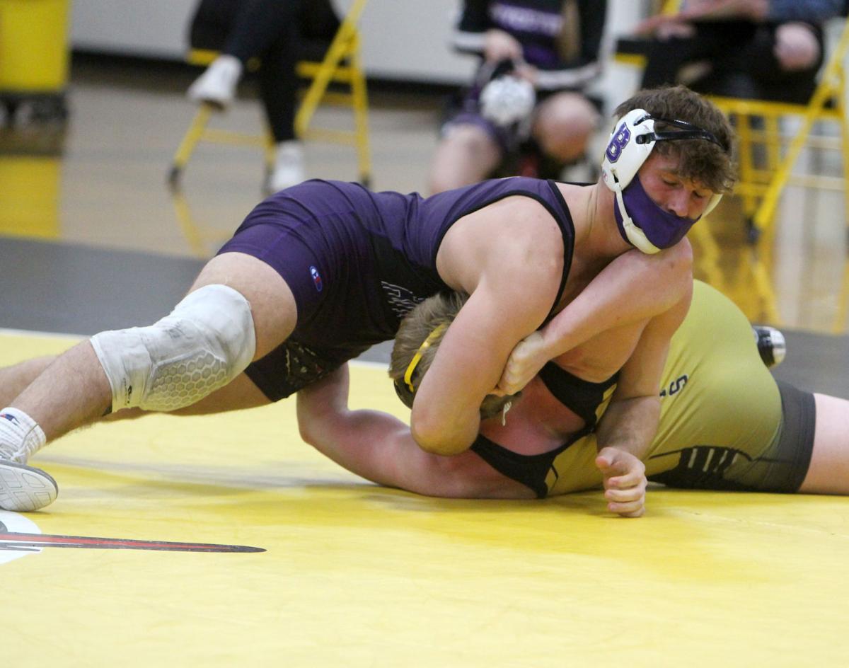 Prep Wrestling Heavyweights Joles, Plemon earn pinfall wins for