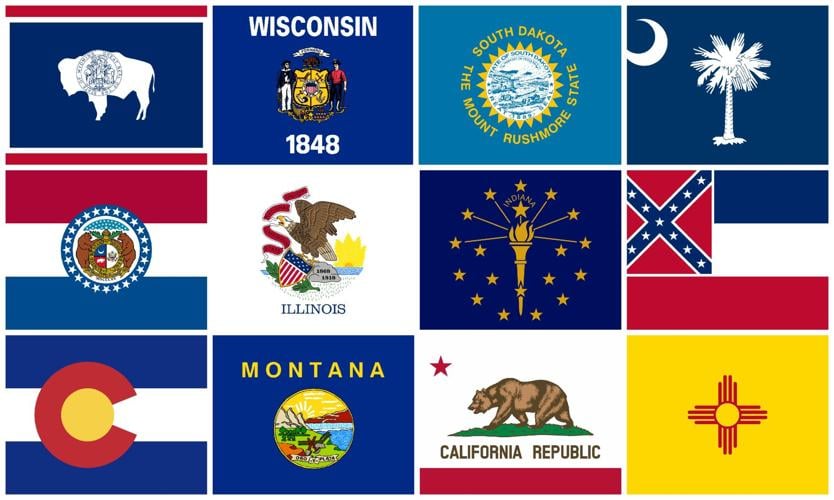 From first to worst Ranking every US state's flag