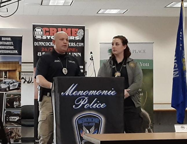 Menomonie police press conference