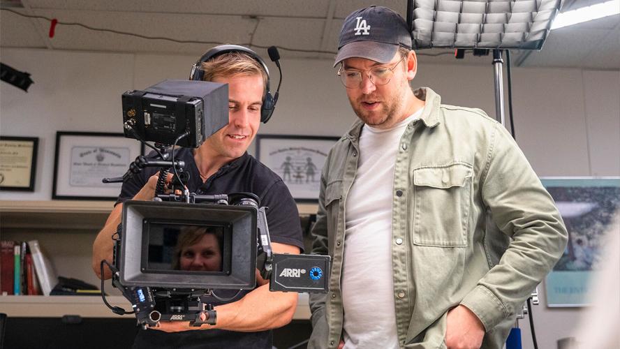 On the set