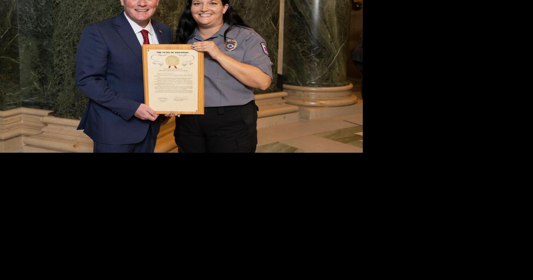 Bloomer EMT named first responder of the year for educational video on ...