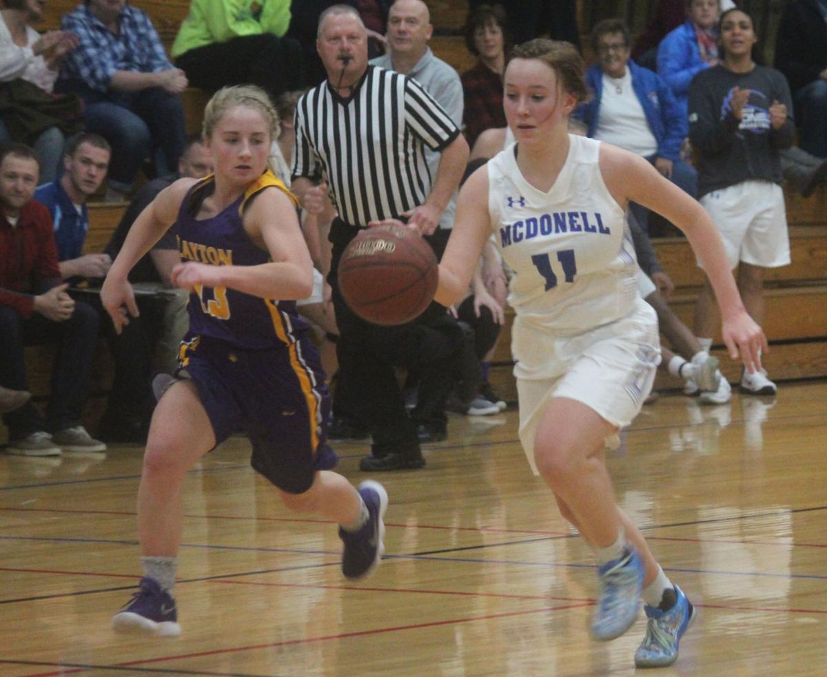 Prep Girls Basketball Sectionals Mcdonell Meets Postseason Rival Clayton Yet Again High School Chippewa Com