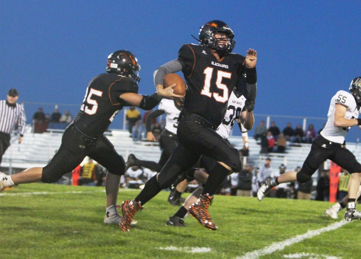Bloomer Football Stands Tall In Win Over Hayward High School