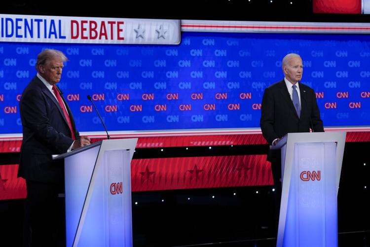 Biden and Trump go head to head in presidential debate