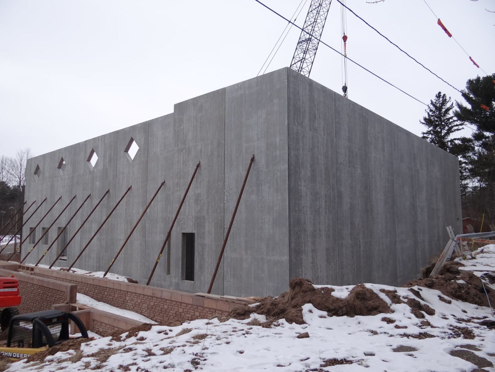 New Chippewa Area History center construction progressing quickly