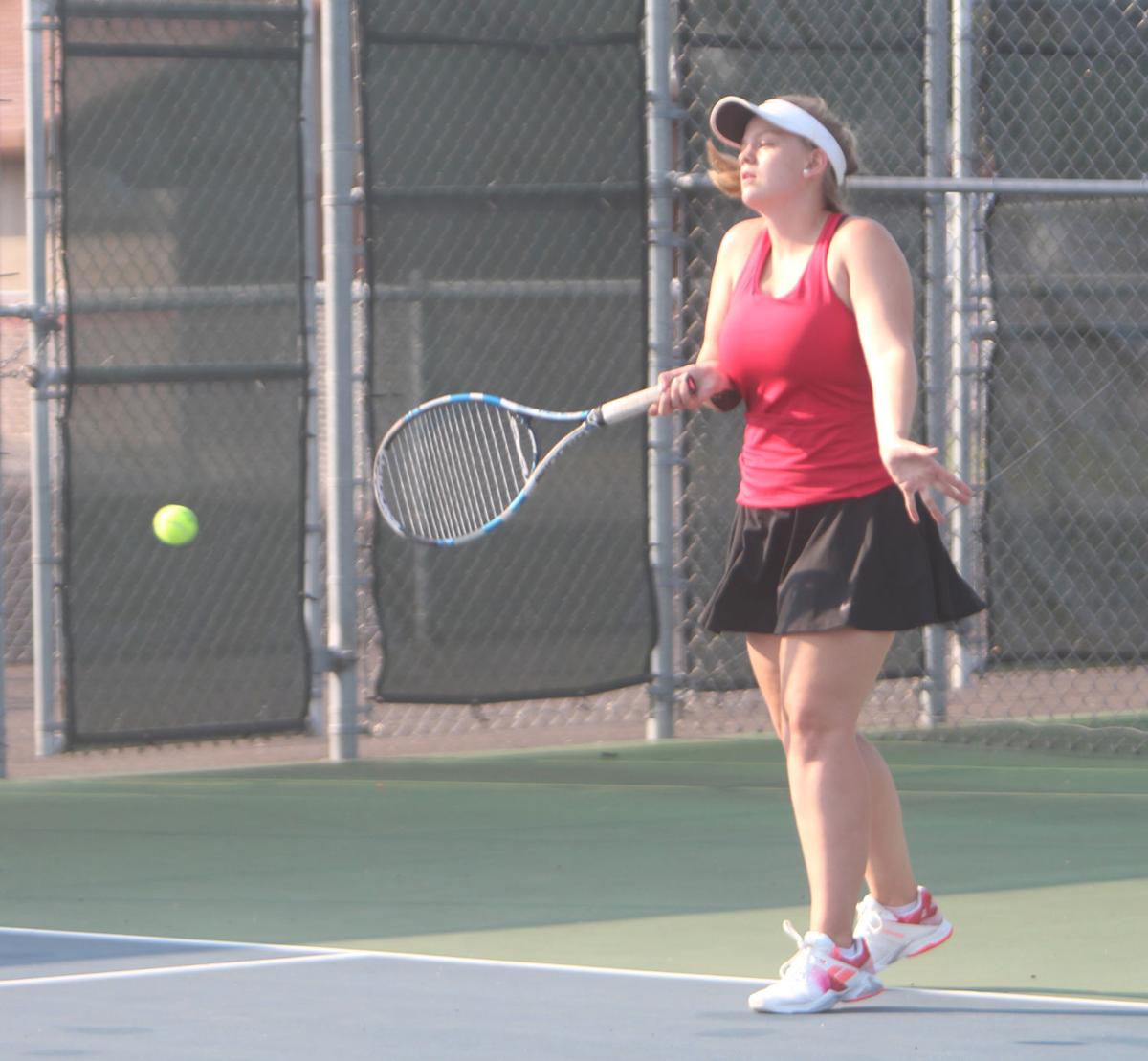 River Falls at Chi-Hi girls tennis 9-12-17