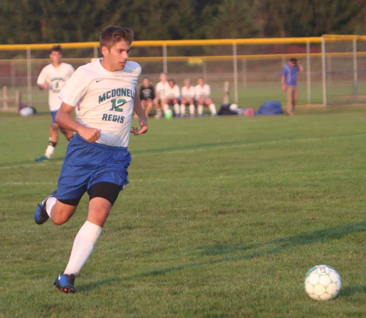 Columbus Catholic at McDonell/Regis boys soccer 9-12-17