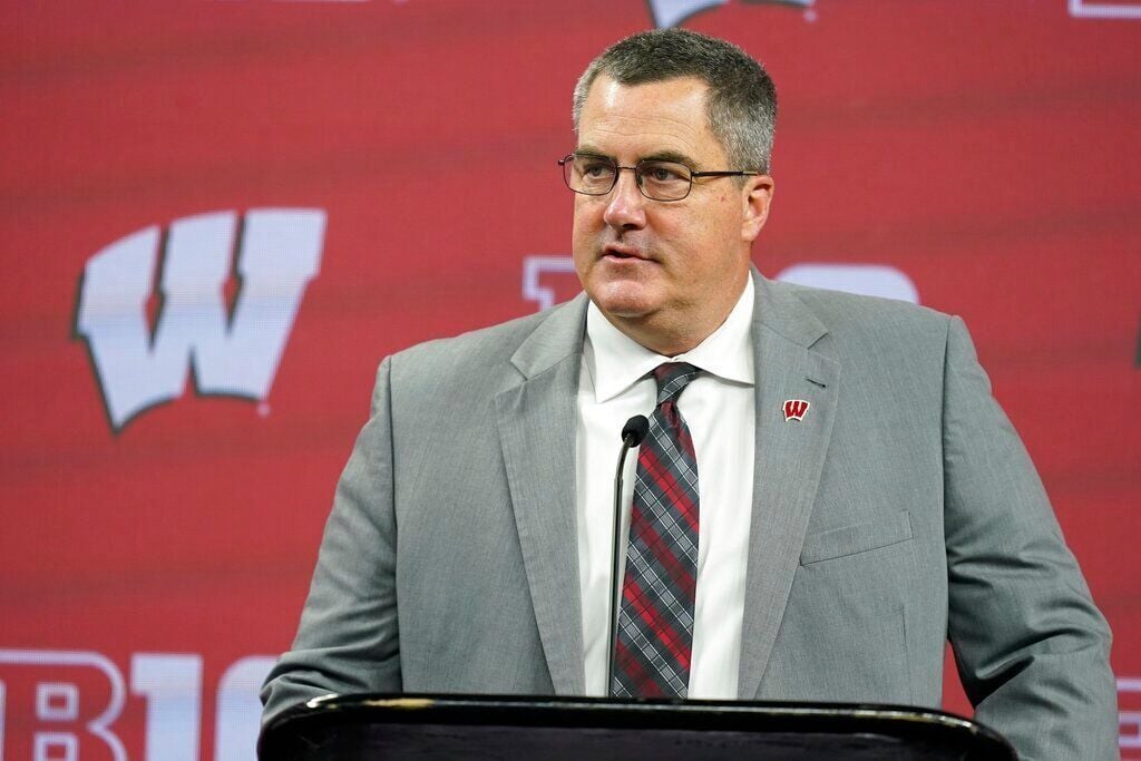 Wisconsin football coach Paul Chryst discusses hiring new offensive  coordinator