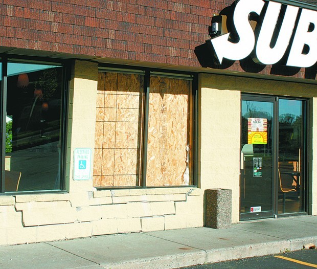 SUV crashes into Chippewa Falls Subway