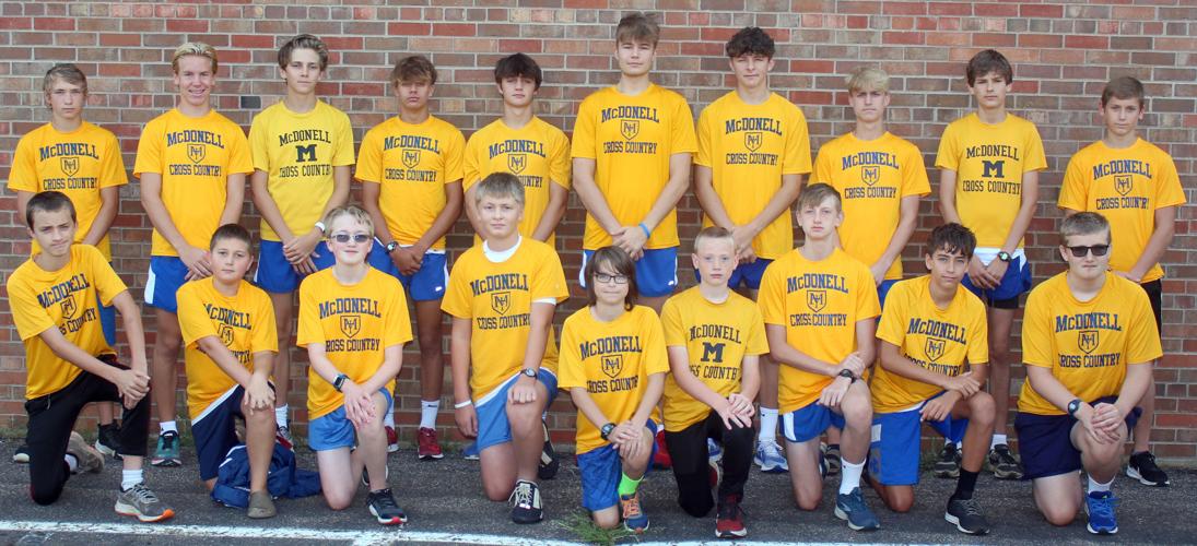 2021 McDonell Boys Cross Country Team