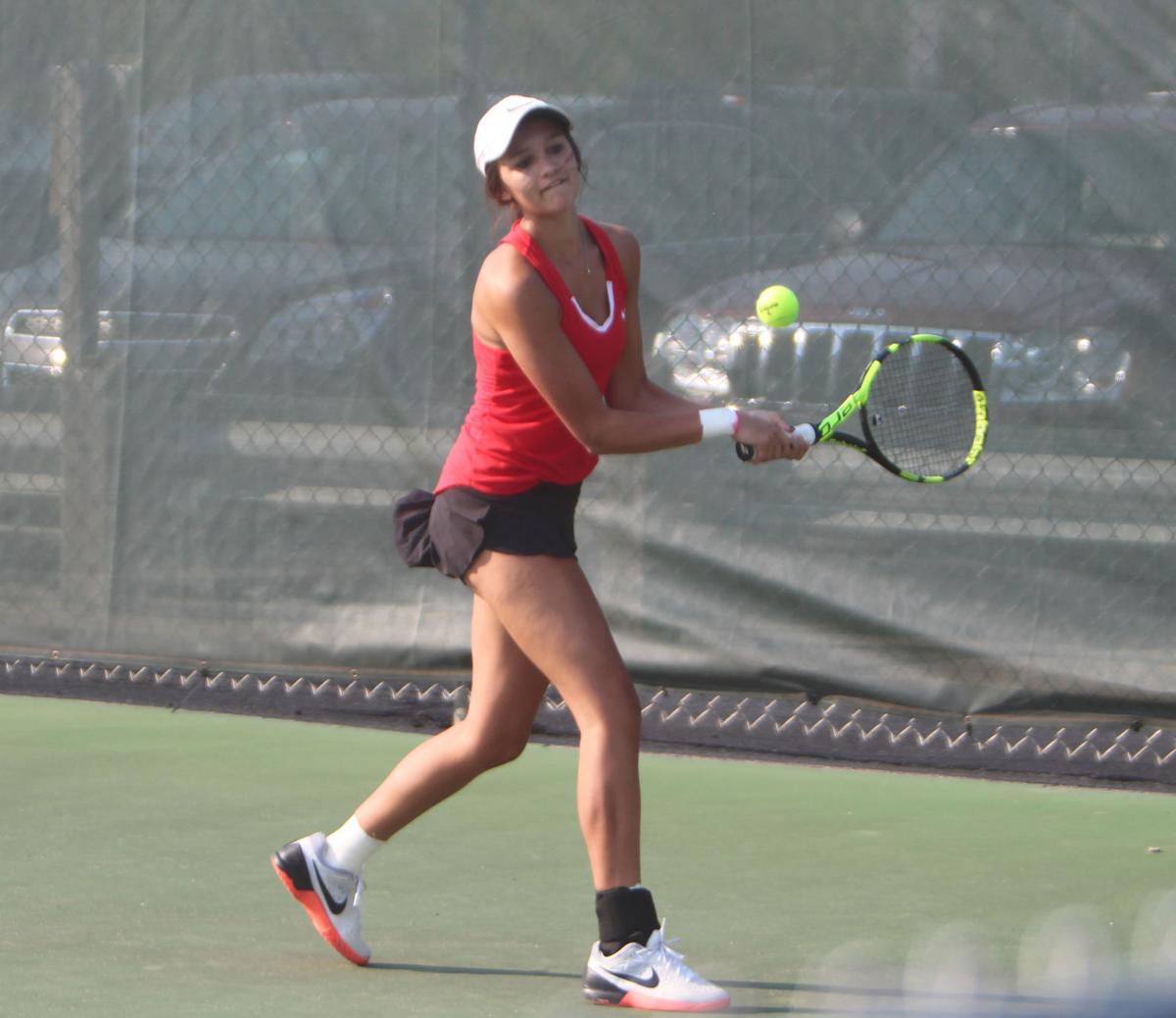 River Falls at Chi-Hi girls tennis 9-12-17