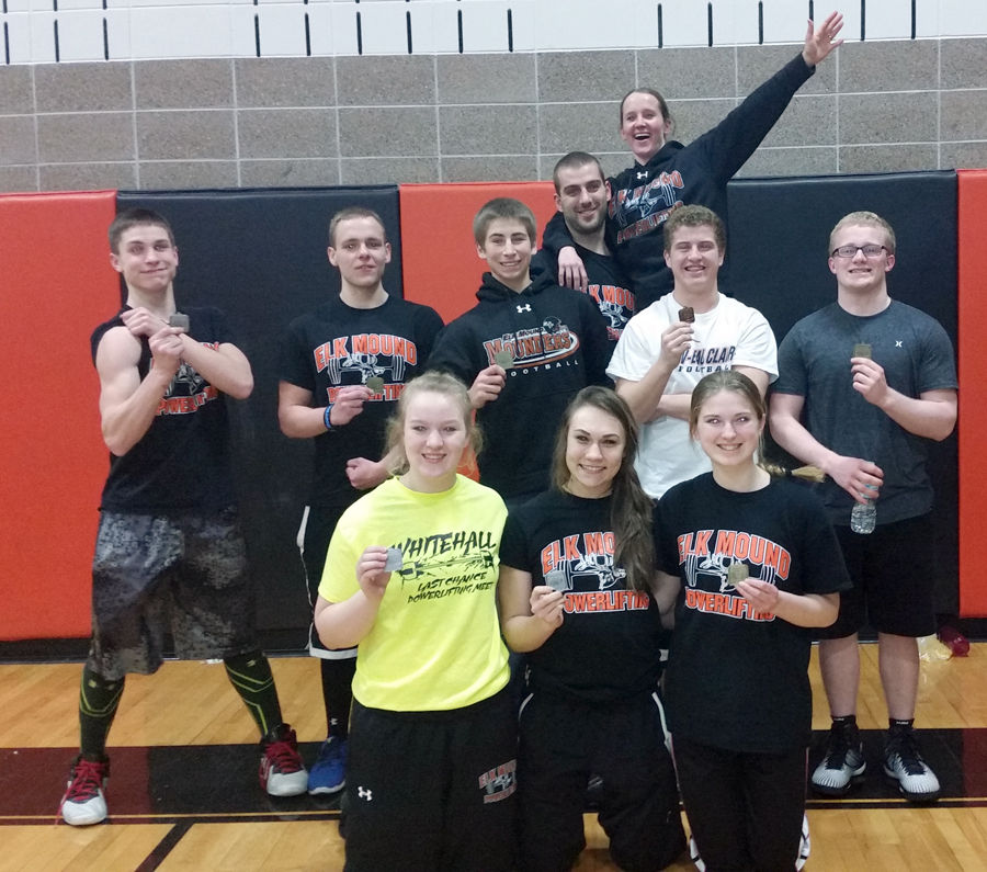 Powerlifting takes off in Elk Mound High School